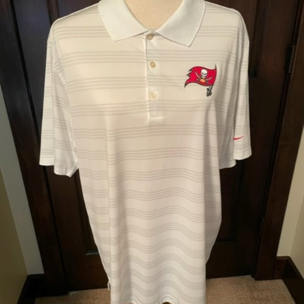 Men's NFL Tampa Bay Polo Shirt Large
